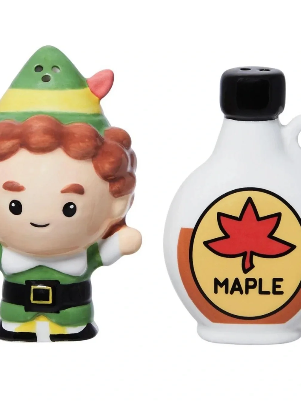 Buddy the Elf salt & pepper shaker set
